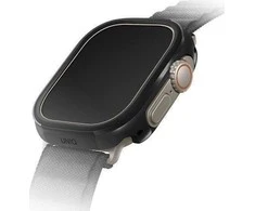 UNIQ dėklas Valencia Apple Watch Ultra/Ultra 2 49mm juodos spalvos