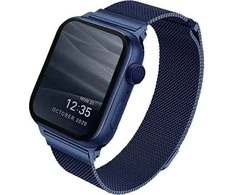 Išmaniojo laikrodžio Apple 4/5/6/SE metalinis dirželis, Mėlynos spalvos, 40mm