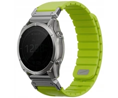 UNIQ Fluo x Smart-Fit apyrankė for Garmin 22mm Lime