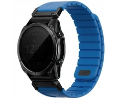 UNIQ Fluo x Smart-Fit apyrankė for Garmin 22mm Mėlyna