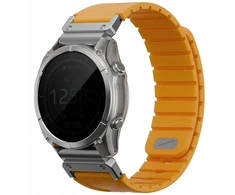 UNIQ Fluo x Smart-Fit apyrankė for Garmin 22mm oranžinės spalvos