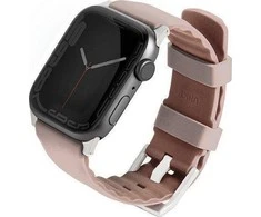 Uniq Išmaniojo laikrodžio Apple Watch 4/5/6/7/8/SE magnetinis/dvipusis dirželis, Rausvos spalvos, 38/40/41mm