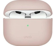 UNIQ dėklas Lino AirPods 3 gen.Silicone rožinės spalvos