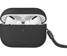 UNIQ Lino dėklas AirPods Pro 2 gen Silicone ash pilkas