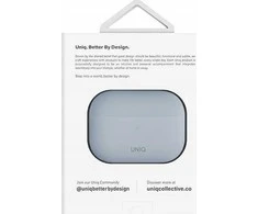 UNIQ Lino dėklas AirPods Pro 2 gen Silicone arctic mėlynas
