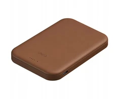 „Uniq Lyden Lexa Magnetic 5000mAh PD USB-C MagSafe“ išorinė baterija – ruda