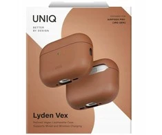 „Uniq Lyden Vex“ dėklas, skirtas „AirPods Pro 3“ – rudas