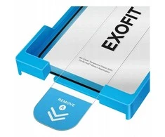 UNIQ Optix Exofit Vivid Apsauginis stiklas skirtas Apple iPhone 17 Pro Max su aplikatoriumi