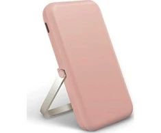 Powerbank Uniq Hoveo magnetinis 5000mAh USB-C 20W PD - rožinis