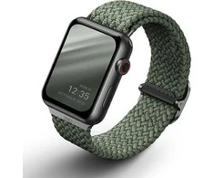 Išmaniojo laikrodžio Apple Watch pintas dirželis, Žalios spalvos, 42/44/45mm
