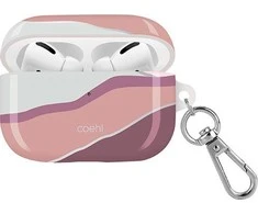 Rožinė UNIQ Coehl Ciel AirPods Pro dėklas rowy / saulėlydžio rožinis