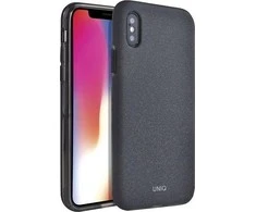 UNIQ dėklas telefonui Lithos Apple iPhone Xs Max juodos spalvos
