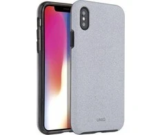 UNIQ dėklas Lithos Apple iPhone Xs Max pilkos spalvos