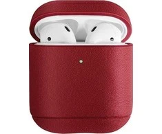 UNIQ Terra dėklas AirPods 1/2 gen. Genuine Leather red