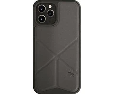 UNIQ dėklas Transforma Apple iPhone 12 Pro Max 6,5" pilkos spalvos