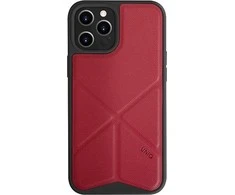 UNIQ dėklas Transforma Apple iPhone 12 Pro Max 6,5" raudonos spalvos