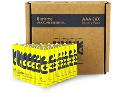 Uniross Baterijos Essential Alkaline LR03 E-Com BOX36szt (UESS668)