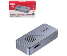 Unitek dėklas SSD M.2 NVME USB-C 80 Gbps su aktyviuoju aušinimu (S1253BGY01)