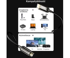 Kabelis Unitek HDMI - HDMI 100m juoda (C11085GY01-100M)