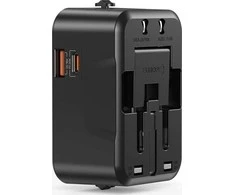 „Unitek“ kelioninis adapteris ES/JAV/JK/Australijos PD 20 W