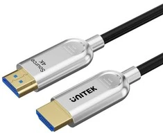 „Unitek“ optinis kabelis HDMI 2.0 AOC 4K 60Hz 80 m