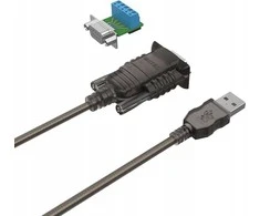 „Unitek“ keitiklis/adapteris USB 2.0 į RS422/RS485 (DB9M) su FTDI lustų rinkiniu, 1,5 m