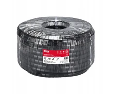 Unitek spiralinis kabelių organizatorius, 10 metrų, 22 mm skersmens, juodas