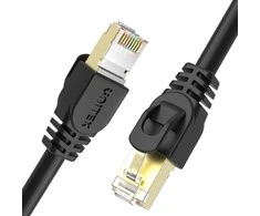 UNITEK Kat. 7 SSTP 8P8C RJ45 eterneto kabelis – 2 m C1810EBK