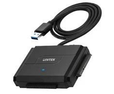 UNITEK Y-3324 Unitek konverteris USB 3.0 į IDE+SATA II su įjungimo/išjungimo jungikliu, Y-3324