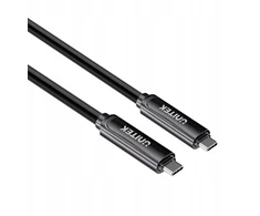 UNITEK OPTIC CABLE USB-C PD60W 8K30HZ 7M Juodas