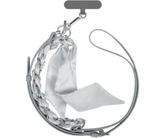 Dėklas Universal 2-in-1 phone lanyard UNIQ Coehl Caryne pilkos spalvos