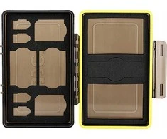 Dėklas - JJC BC 3UN1 Multi Functional Baterija Case for 2 Batteries &amp; Memory Cards