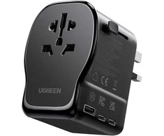 Adapteris Ugreen S550 65W kelioninis universalus - juoda