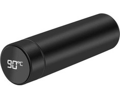 Blackmoon Termosas nerūdijančio plieno išmanusis termo puodelis su LCD ekranu, juodas 500ml