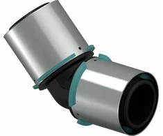 Uponor kątownik PPSU 63mm - S-Press 45gr.
