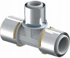 Uponor S-PRESS TEE RAUDONAS PPSU 50-40-50
