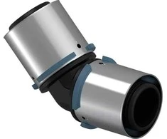 Uponor presvinkelis 45°PPSU 40mm - PPSU