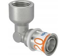 Uponor S-Press PLUS alkūnė su vidiniu sriegiu 20-Rp1/2FT