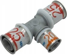Uponor S-PRESS PLUS TEE RAUDONA PPSU 25-20-25