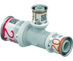 Uponor S-PRESS PLUS TEE RAUDONA PPSU 25-16-20