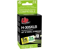 Rašalas UPrint UPrint suderinamas su 3YM62AE, juoda, 700s, H-305XLB, High žalias, HP DekJet 2300, 2710, 2720, Plus 4100