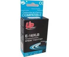 UPrint kompatybilny ink / tusz su C13T16314010, T163140, 16XL, E-16XLB, juodas, 500s, 14ml