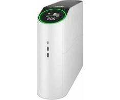 APC Back-UPS Pro Gaming 2200VA, 6 lizdai, AVR, LCD sąsaja (1320W), 4x Schuko, 2x IEC C13, baltas (Arkties)