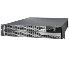 APC Smart-UPS Ultra On-Line, 5000 VA, ličio jonų, stovas/bokštas 2U, 230 V, laidinis 3 laidų išėjimas, tinklo plokštė, ilgesnis veikimo laikas, su bėgelio komplektu, dviguba konversija (internetinė), 5 kVA, 5000 W, sinusinis, 180 V, 275 V