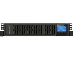 POWERWALK VFI 3000 CRM LCD Power Walker UPS On-Line 3000VA, 19 2U, 4x IEC, USB/RS-232, LCD, terminalas, stovas / vilkimas