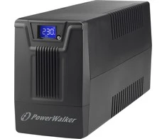 Power Walker Nepertraukiamo maitinimo šaltinis - PowerWalker VI 600 SCL 0.6 kVA Juodas