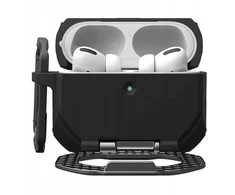 Urban UAG Monarch - obudowa ochronna do AirPods Pro 3 (juodas/sidabrinis)