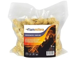 Wunderblitz Flammifera Medžio vatos ugnies įdegtukai, 1kg