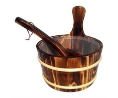 Saunos kubilas su samčiu FLAMMIFERA AP-004W, 4 l