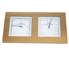 Urban Outdoor THERMOMETER&amp;HYGROMETER REDCEDAR AP-082BW